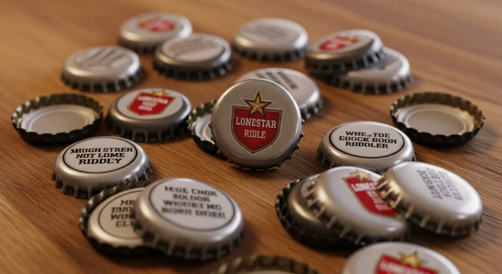 lonestar bottle cap riddles