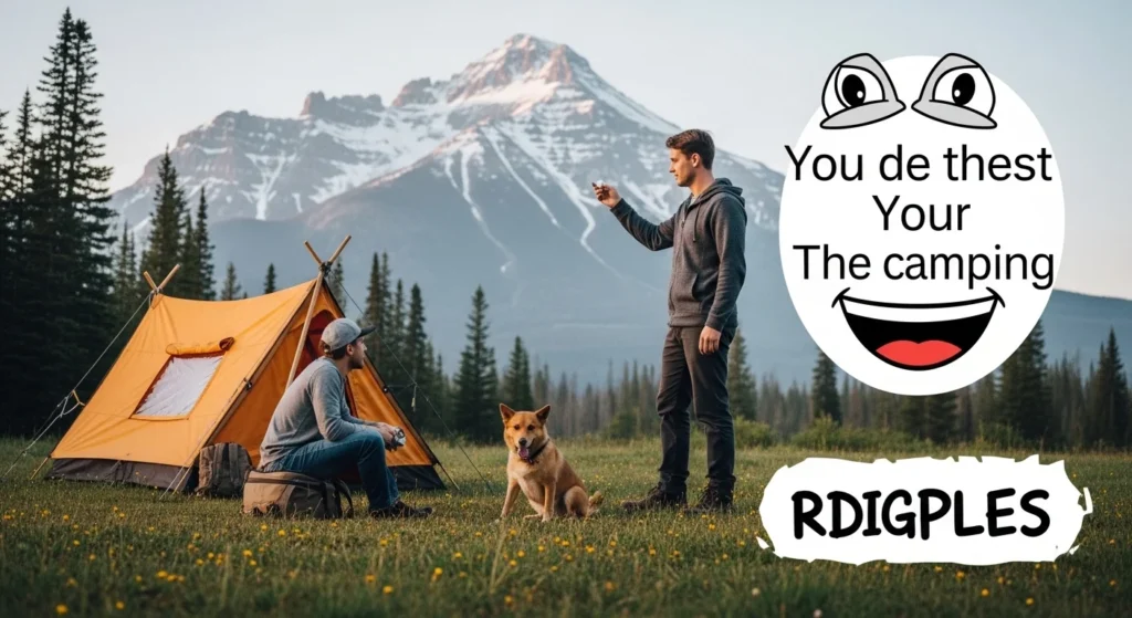 riddles about camping