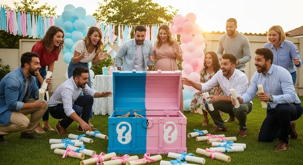 unique gender reveal riddles