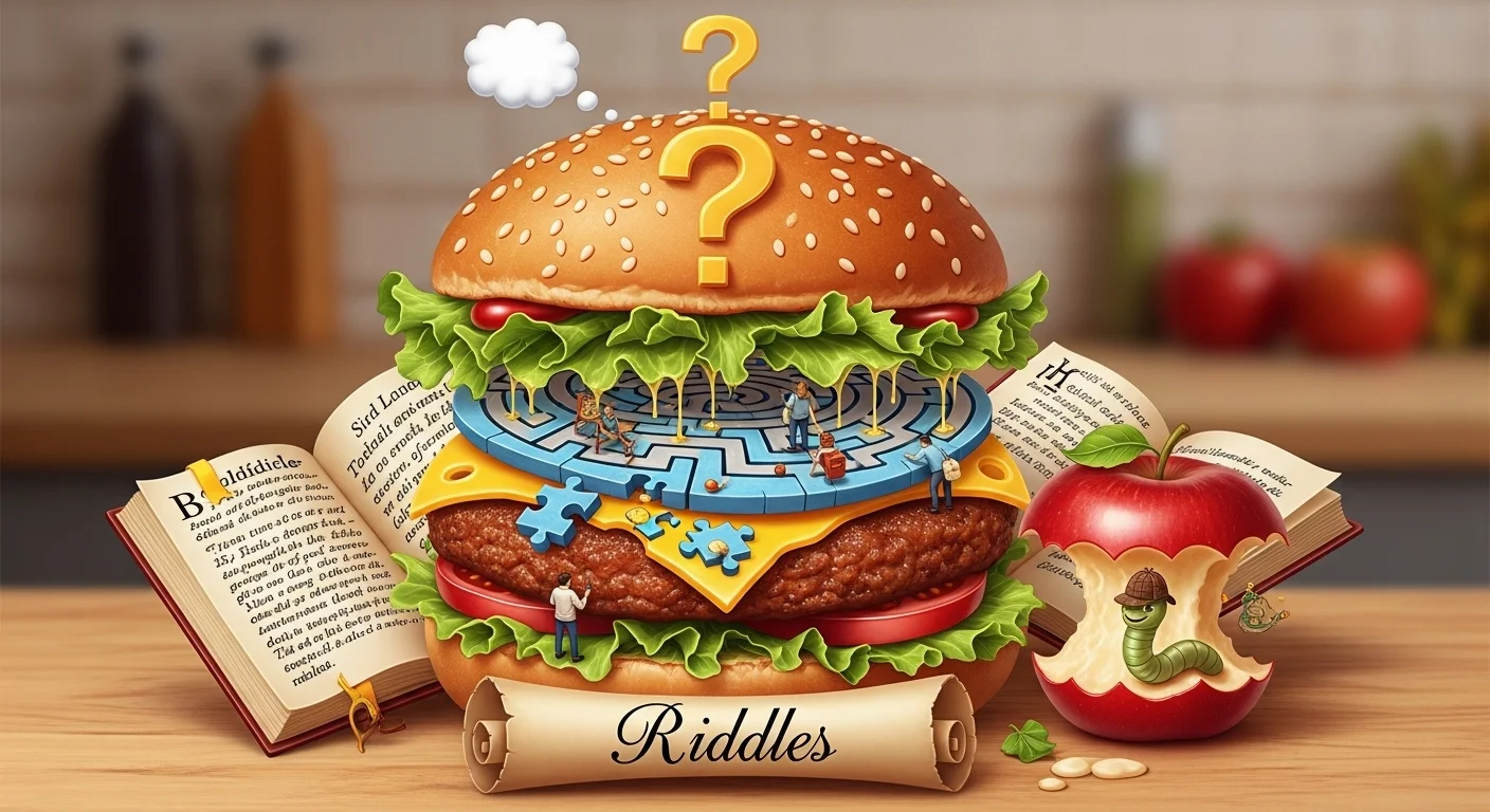 Barbecue Riddles 🍔560+ Irresistibly Funny Burger Riddles With Answers That’ll Make You ...