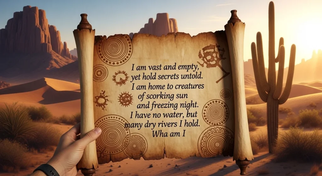 clever desert riddles