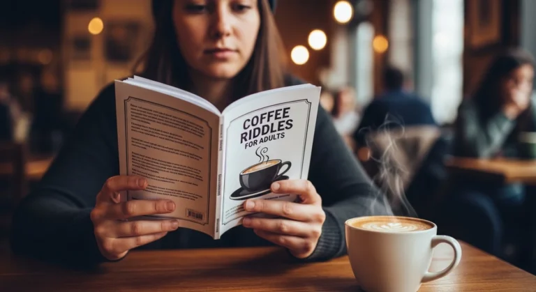 coffee riddles for adults