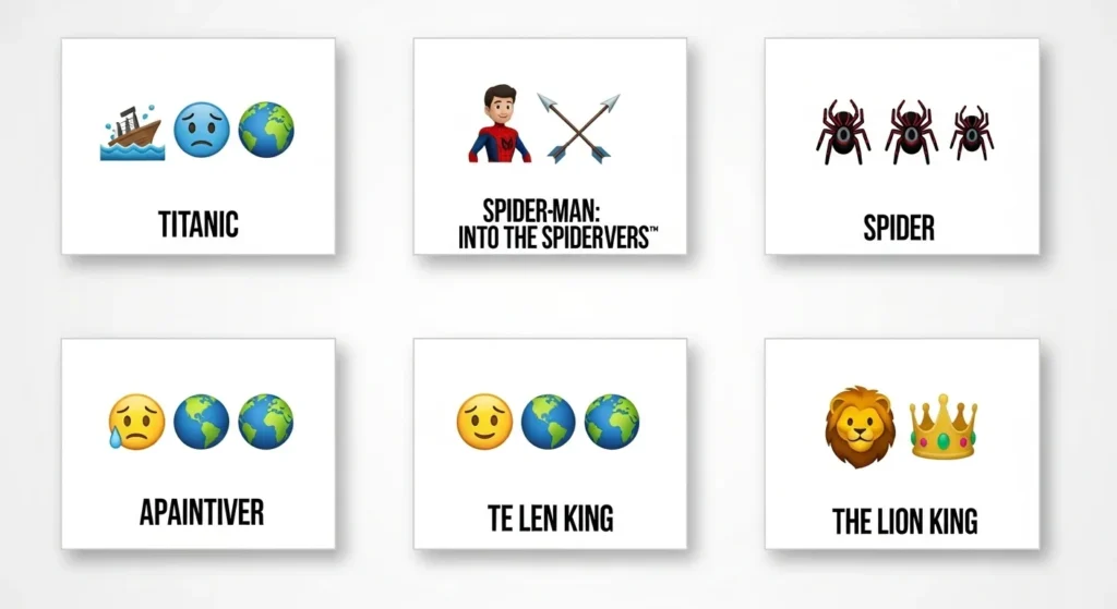 emoji riddles with answers movies