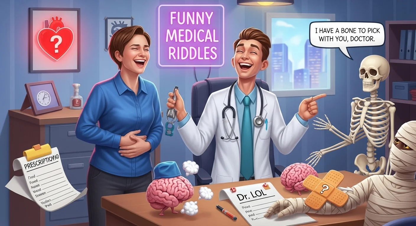 195+ Hilarious Funny Medical Riddles That Boost Brainpower & Make You ...