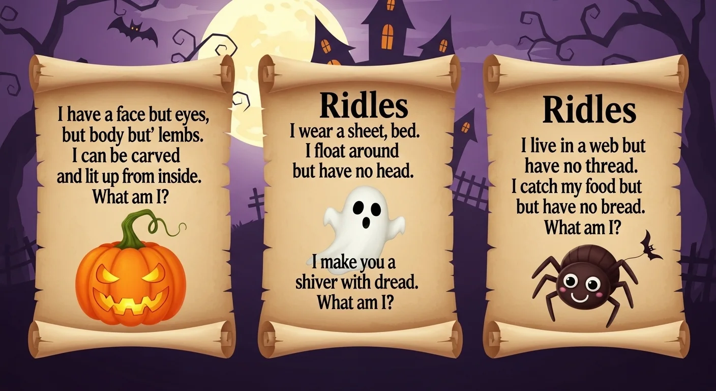 185+ Spellbinding Halloween Riddles That Will Trick, Thrill, and ...