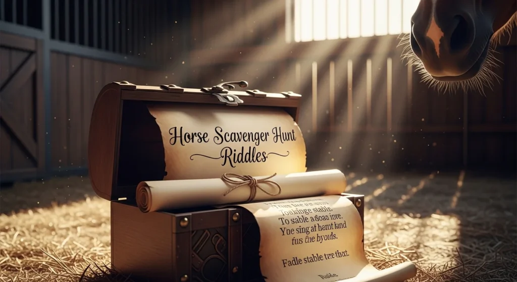 horse scavenger hunt riddles