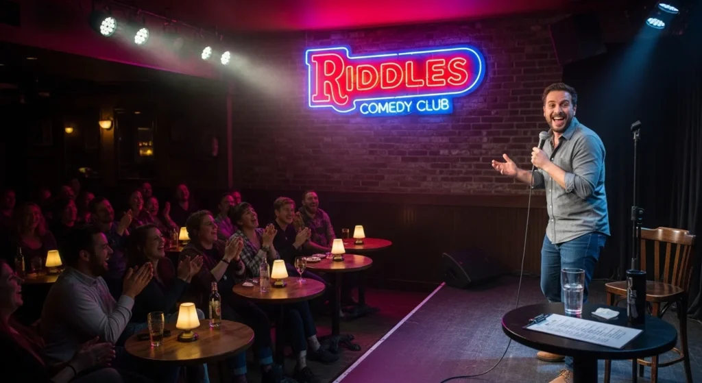 riddles comedy club