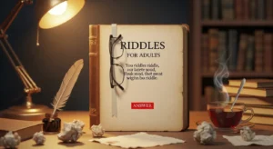 riddles for adults with answers