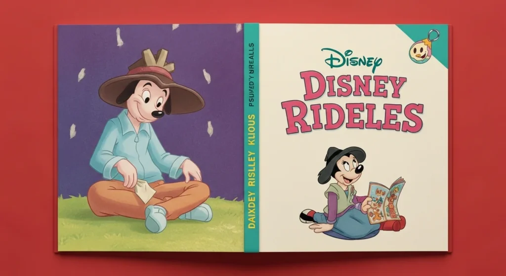the disney riddles book