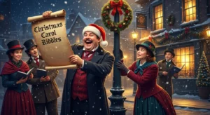 Christmas Carol Riddles Printable