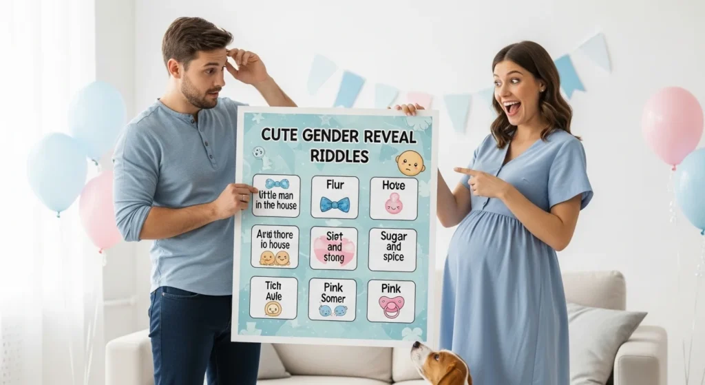Cute Gender Reveal Riddles