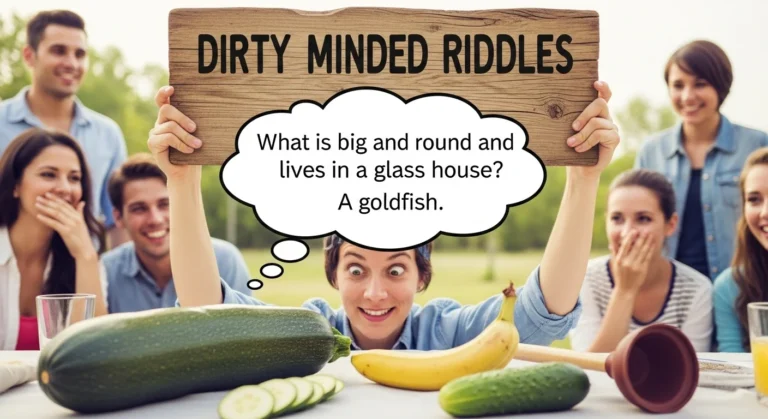 Dirty Minded Riddles with Answers