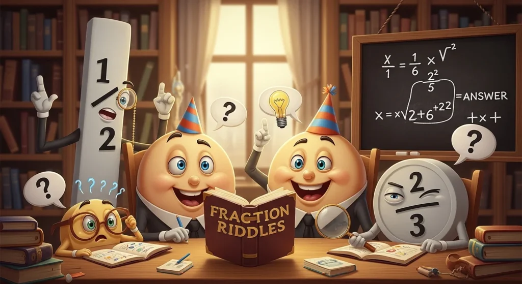 Fraction Riddles with Answers