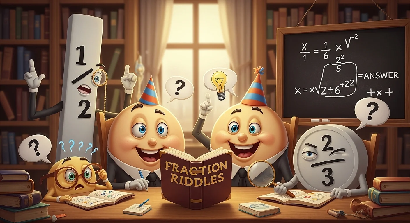 185+ Mind-Blowing Fraction Riddles with Answers That Will Challenge ...