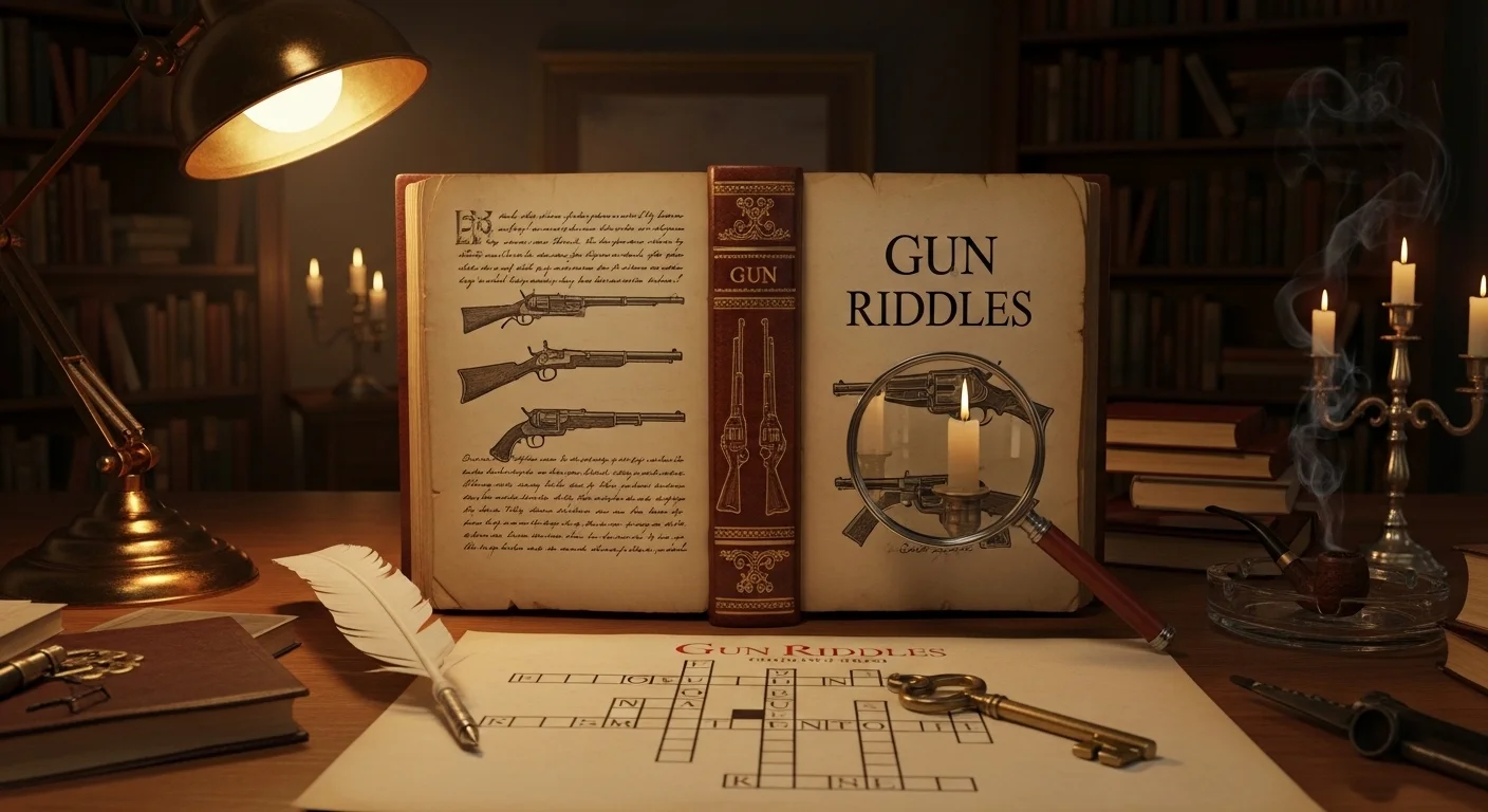 185+ 🔫 Mind-Blowing Gun Riddles Tricky & Fun Brain Teasers to Challenge ...