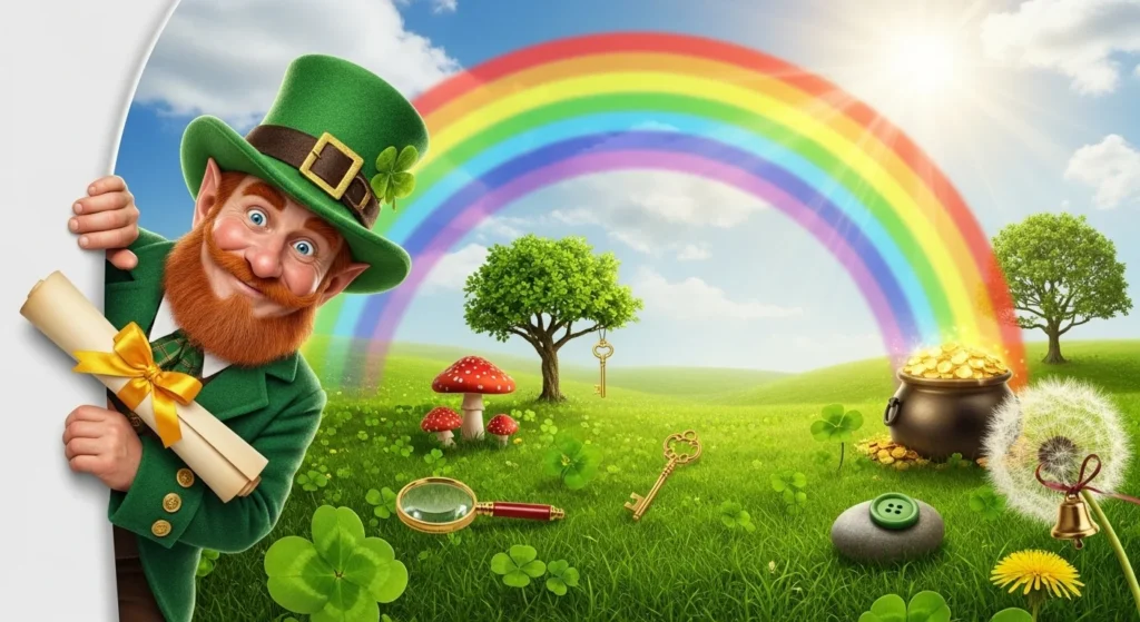 Leprechaun Scavenger Hunt Riddles