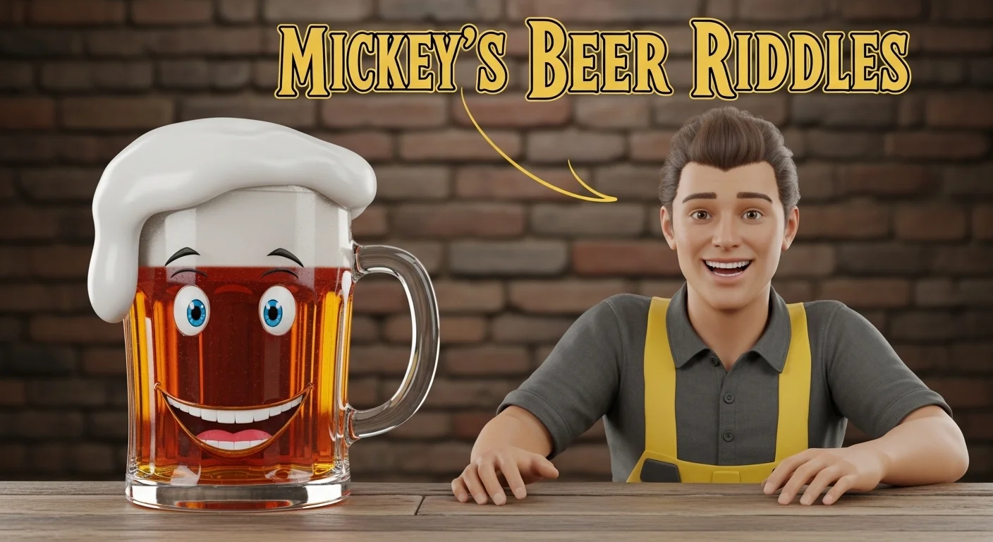 969+ Mickeys Beer Riddles Answers – Fun Bottle Cap Brain Teasers ...