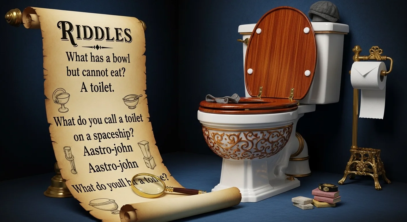 Toilet riddles with answers