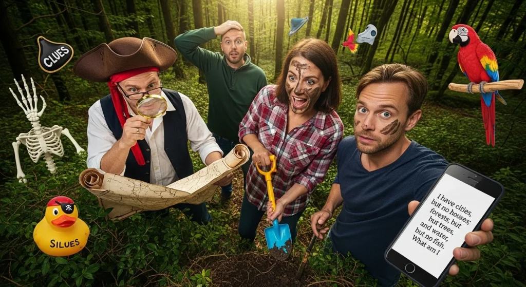 Treasure Map Riddles