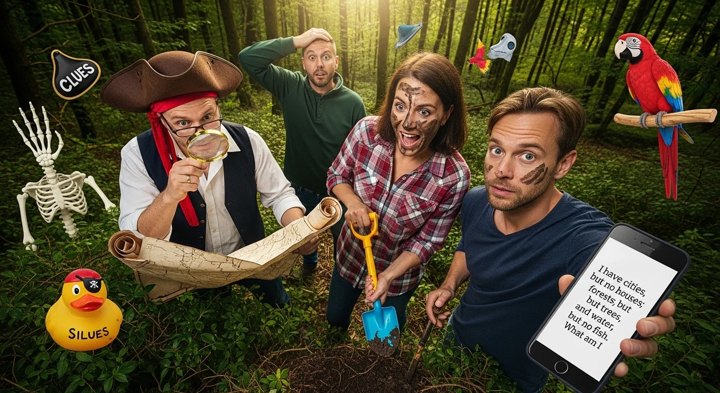 Exploration Riddle 194+ Epic Treasure Map Riddles Fun, Clever Clues That Turn Any Hunt ...