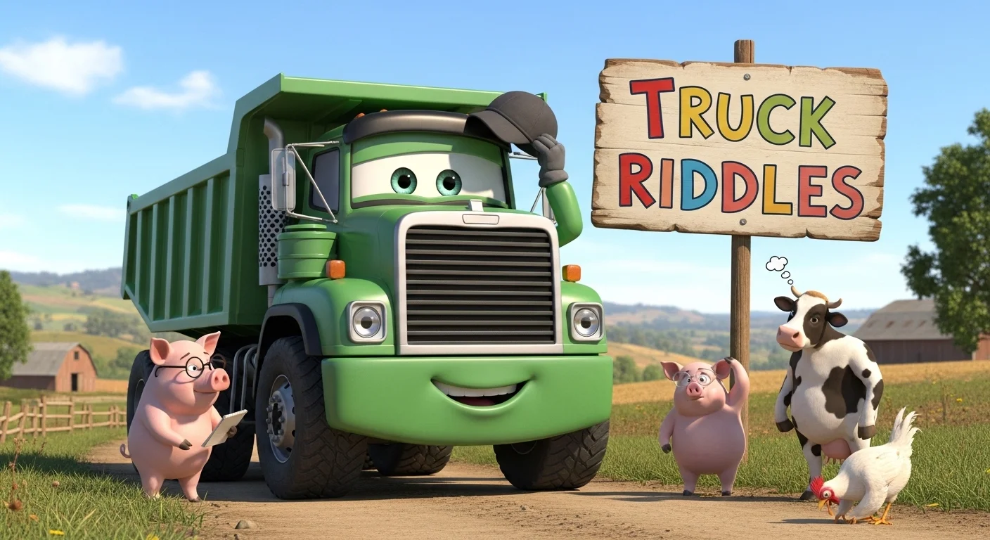 Truck Riddle 185+ Hilarious Truck Riddles That Will Challenge Your Mind and Deliver ...