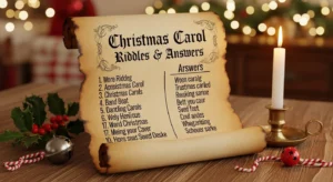 christmas carol riddles answers