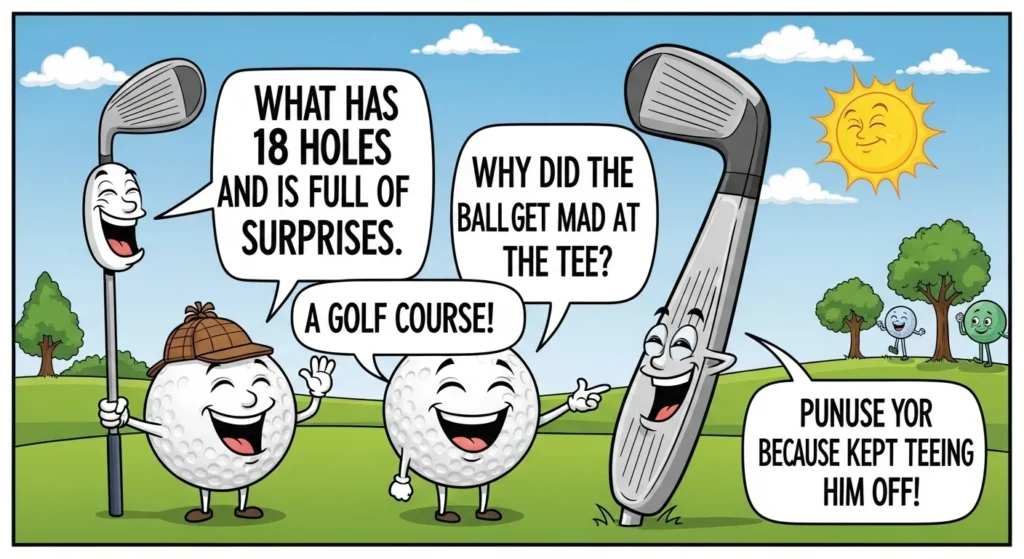 golf riddles jokes