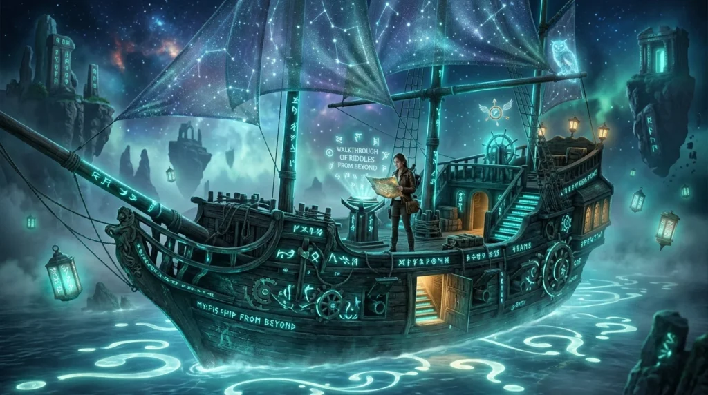 mystical riddles ship from beyond walkthrough