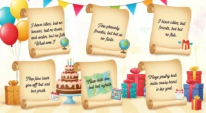 riddles for birthday