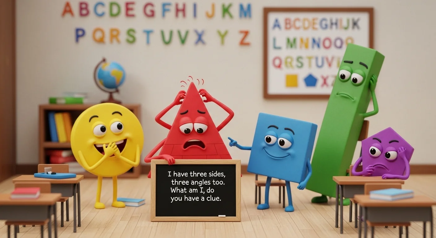 2d shape riddles with answers