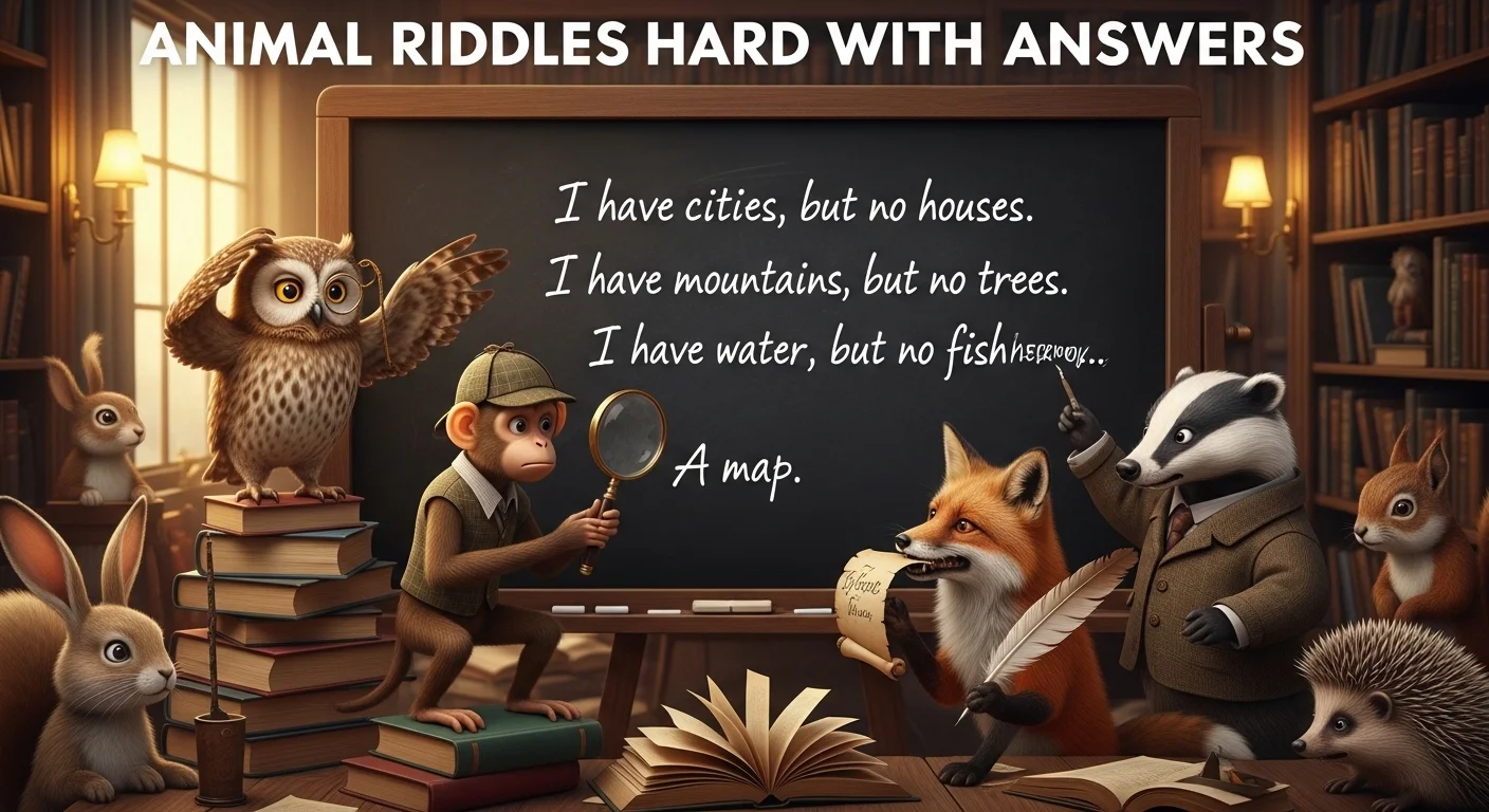 Animal Riddles Hard with Answers