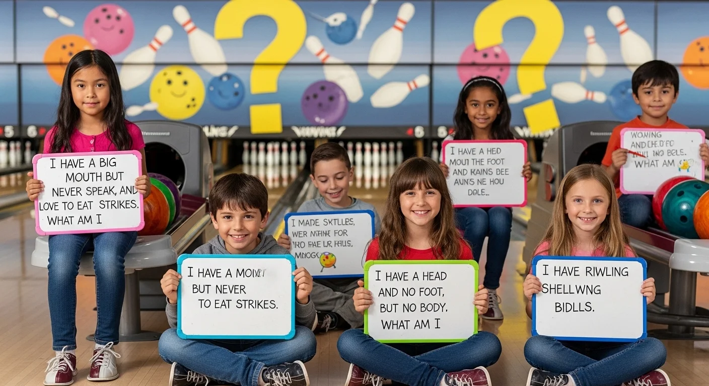 Bowling riddles for kids