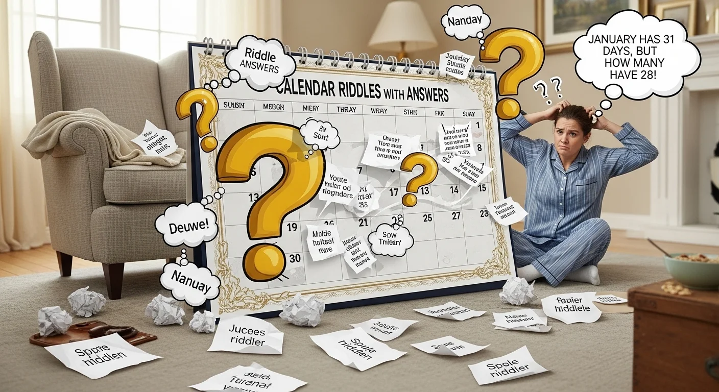 Calendar Riddles with Answers