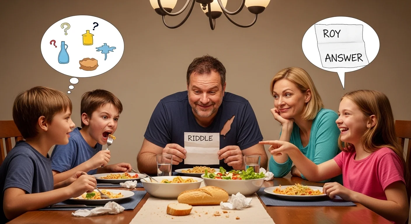 Dinner Table Riddles with Answers