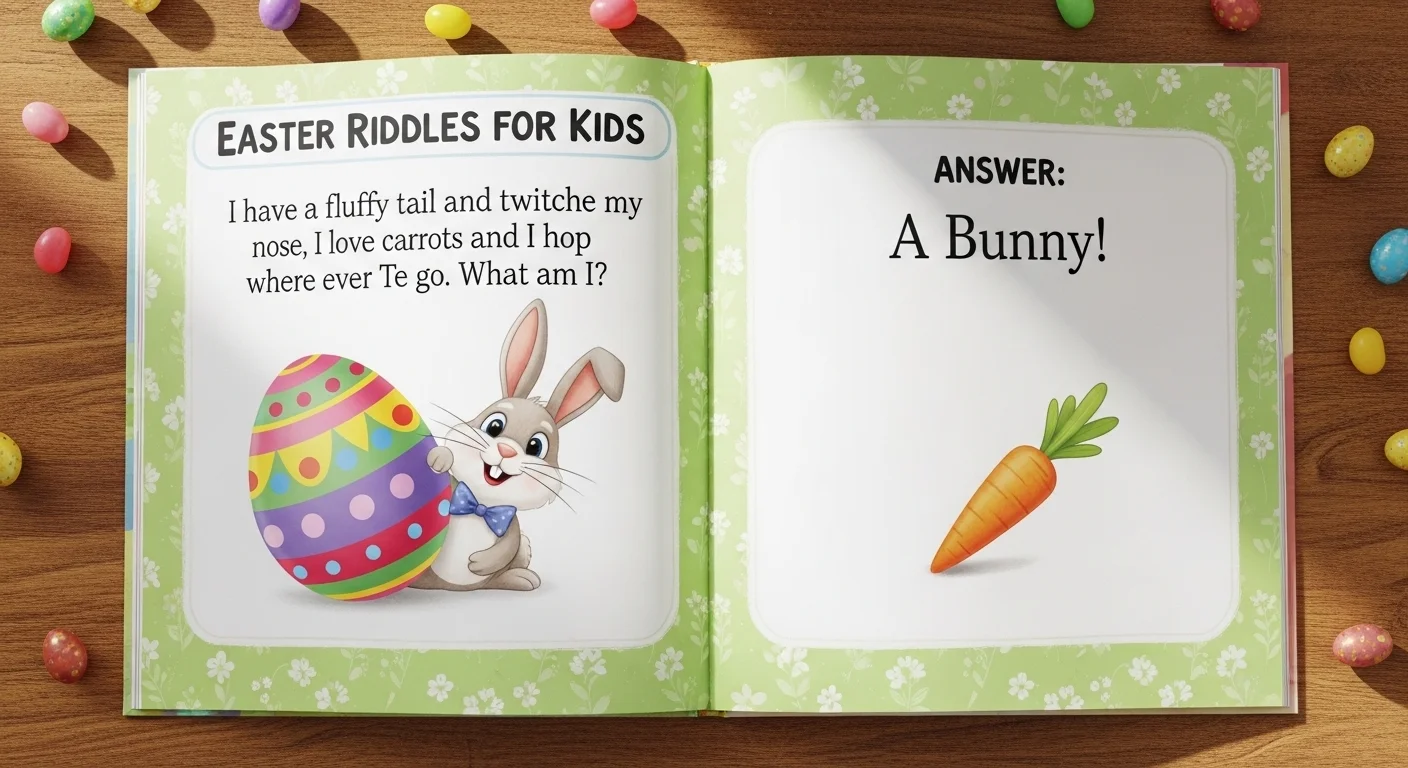 Easter Riddles for Kids with Answers