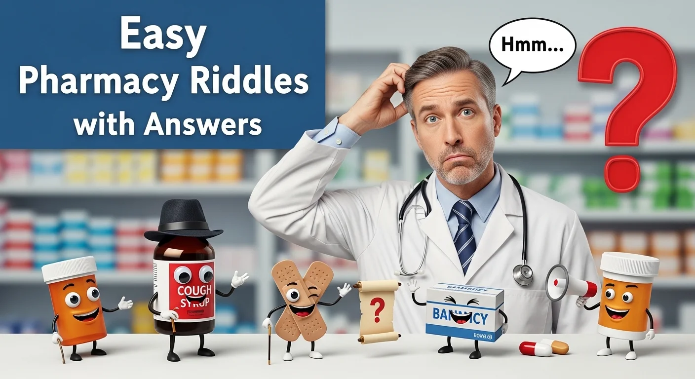 Easy Pharmacy Riddles with Answers