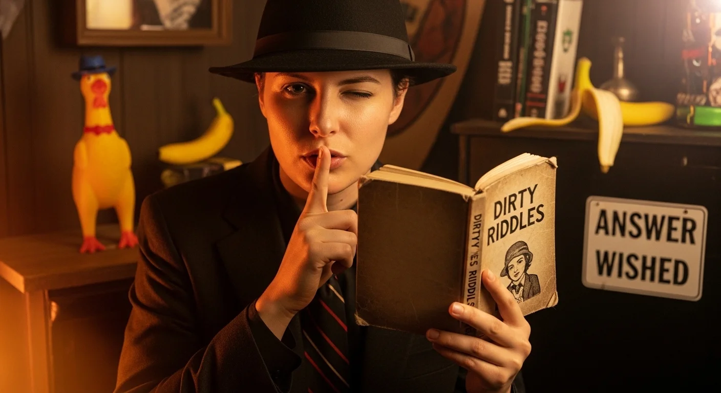 Funny Dirty Riddles for Adults with Answers