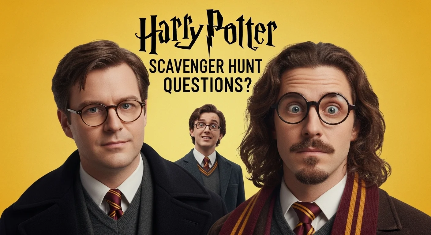 Harry Potter Scavenger Hunt Questions and Answers