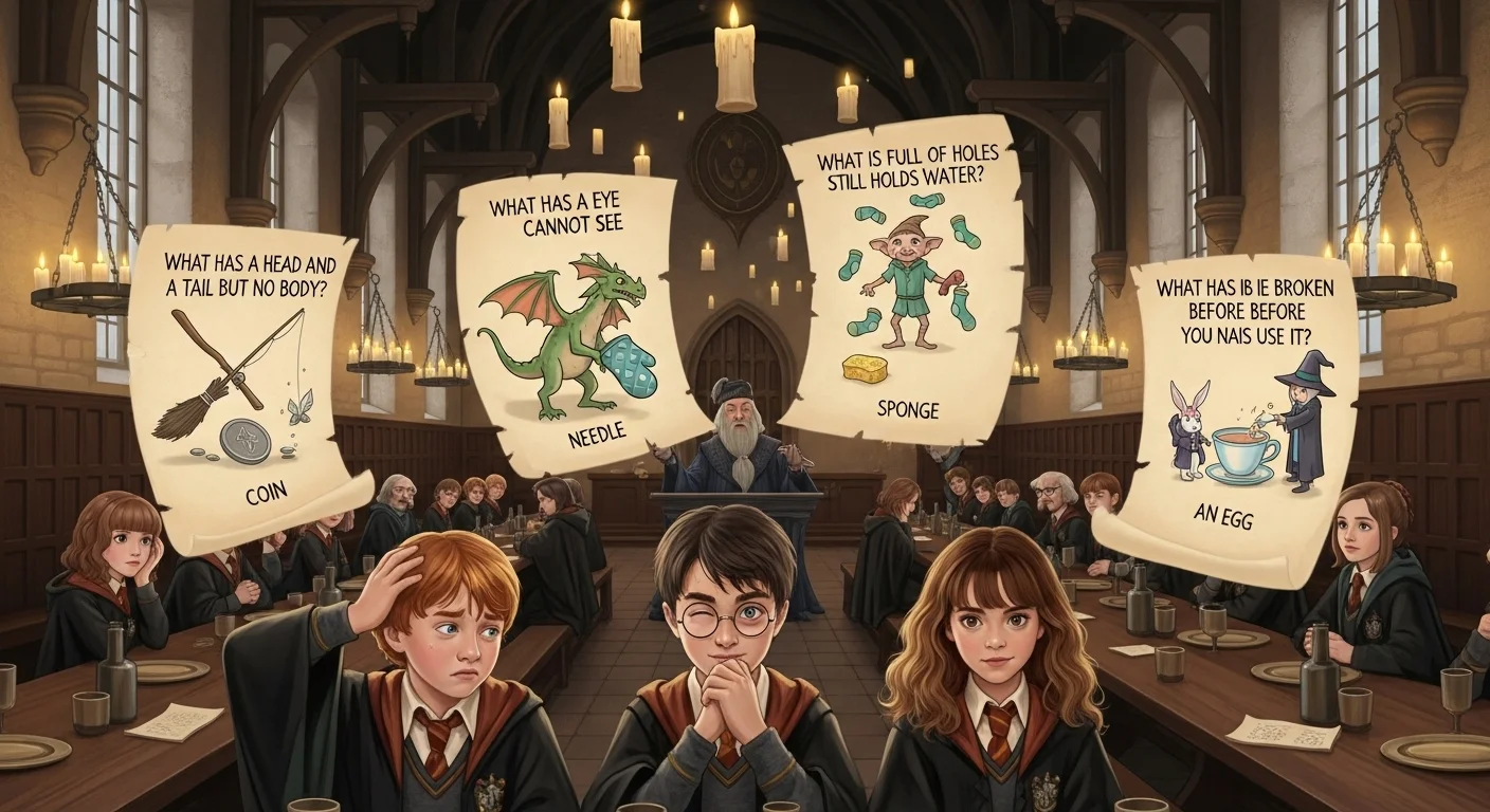 Hogwarts Riddles with Answers