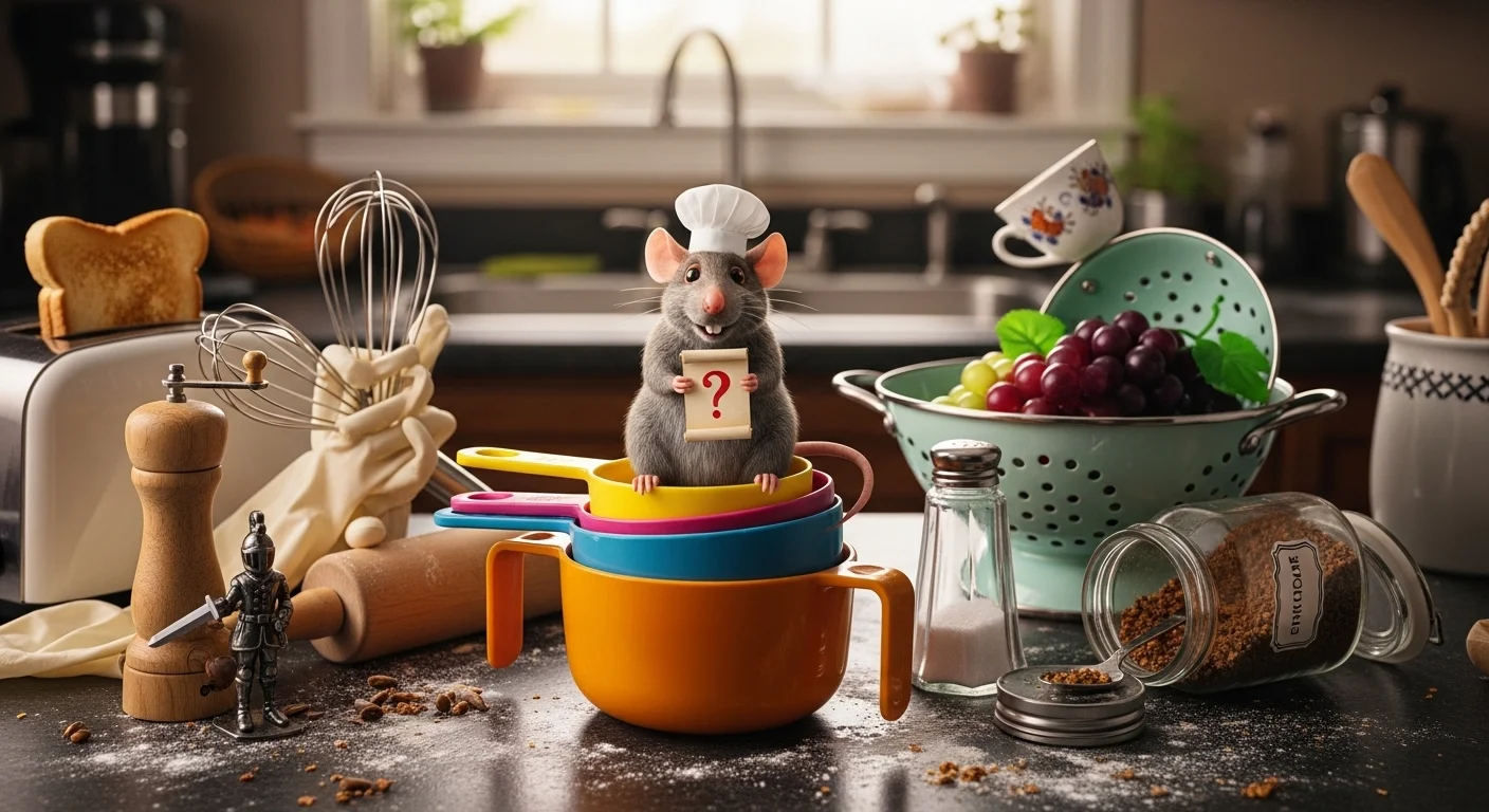 Kitchen riddles for treasure hunt