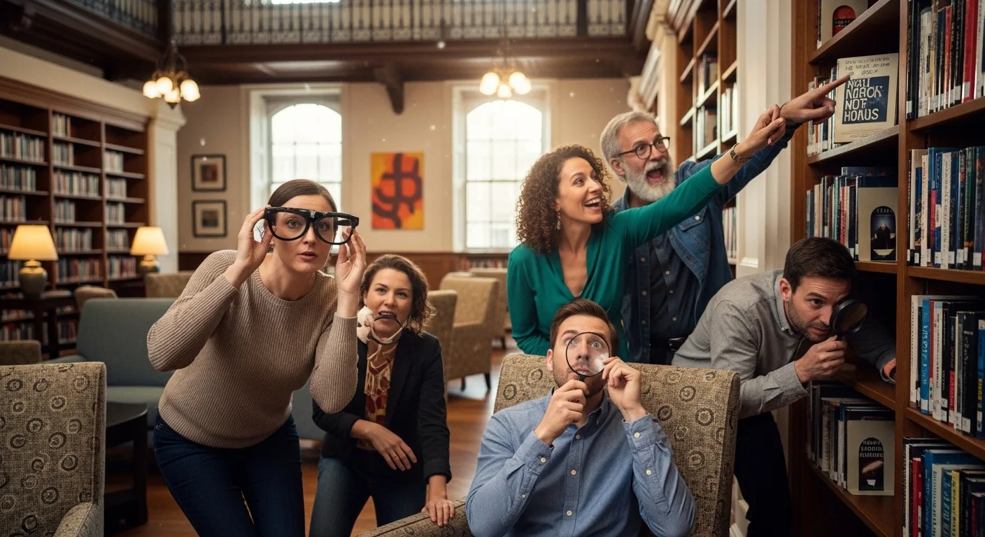 Library Riddles for Scavenger Adults