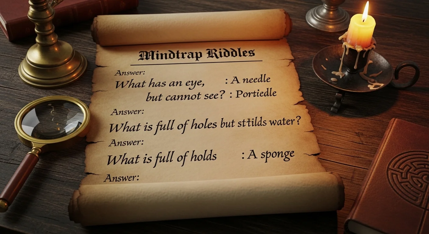 Mindtrap riddles with answers