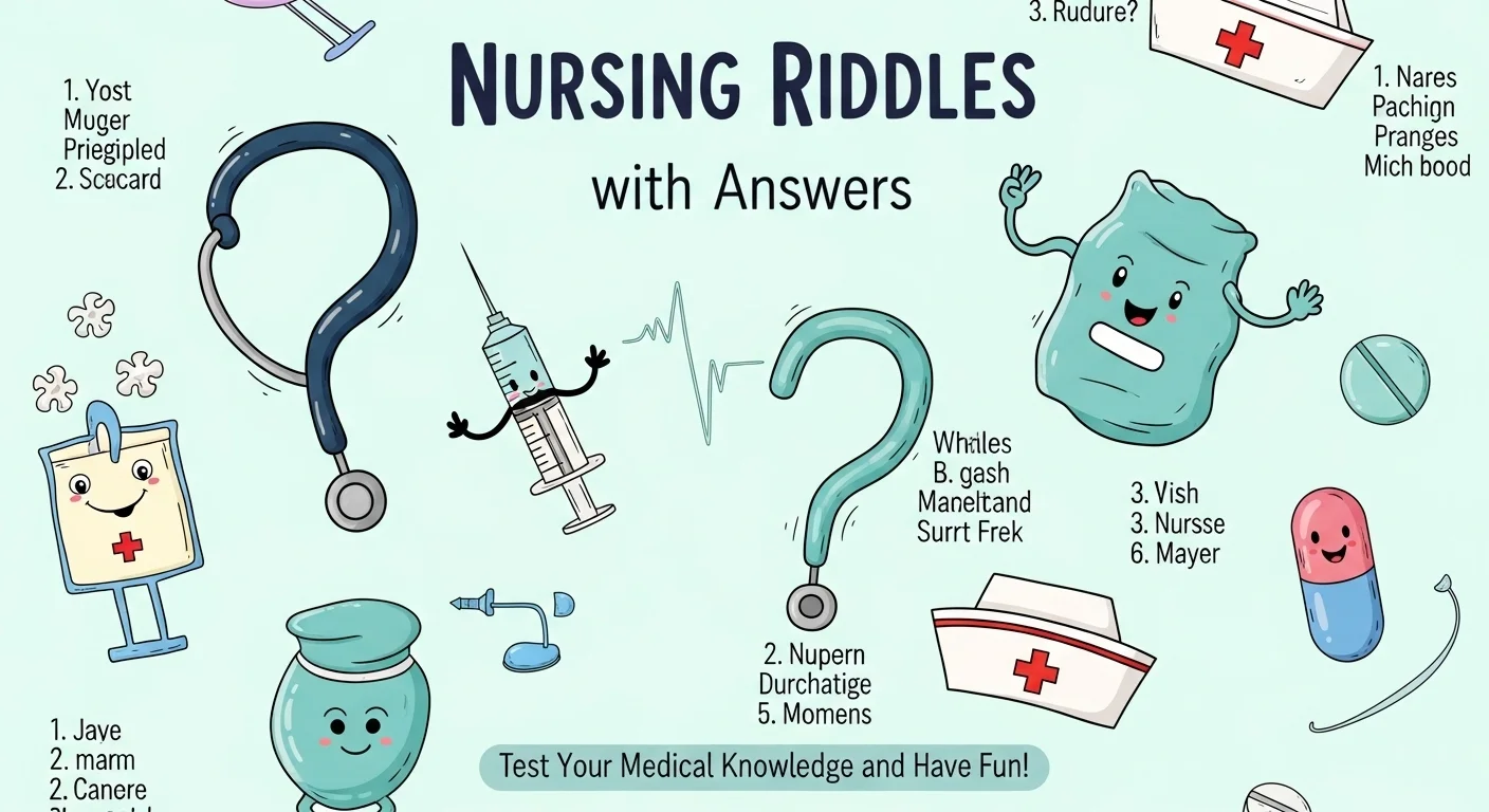 Nursing Riddles with Answers