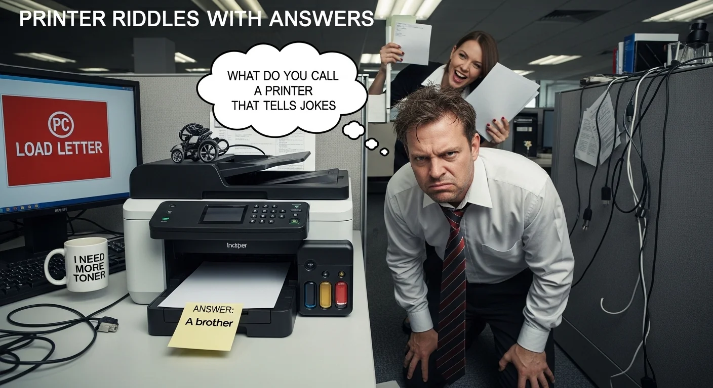 Printer Riddles with Answers