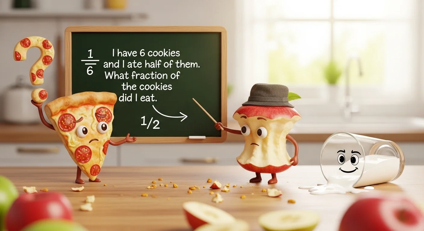 Simple fraction riddles with answers