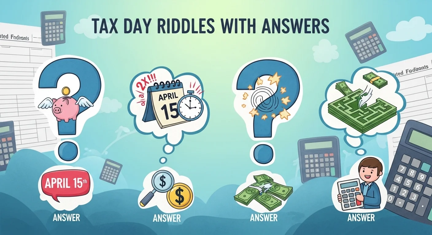 Tax Day Riddles with Answers