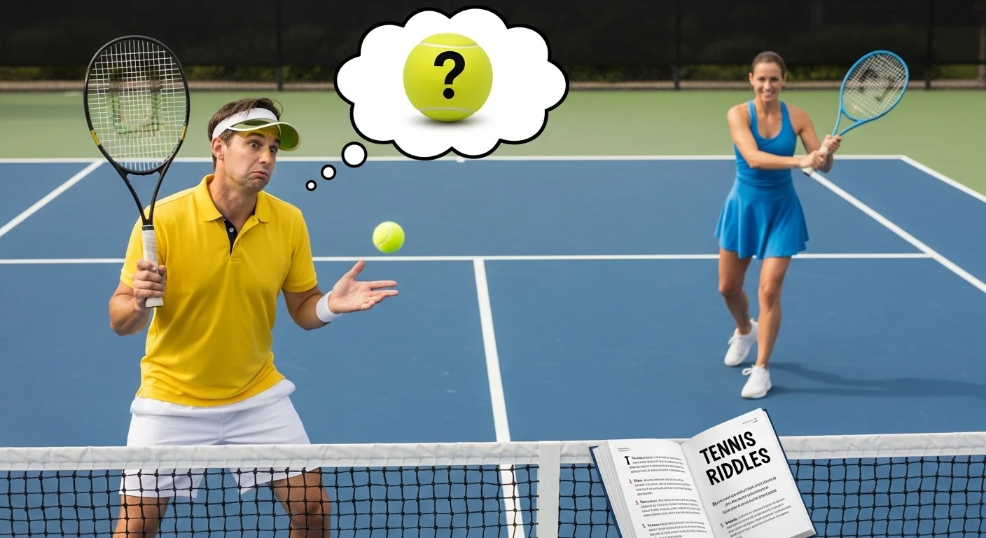 Tennis riddles with answers