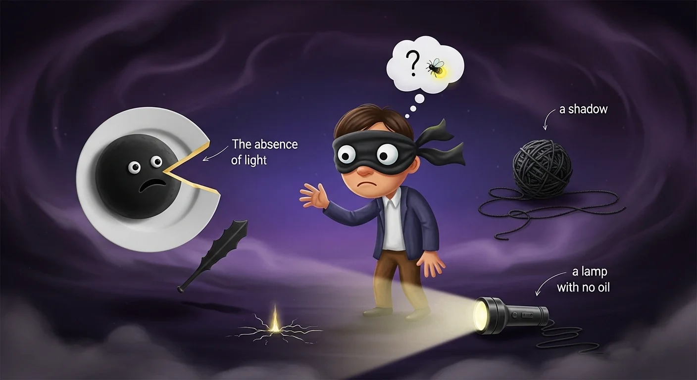 Tricky Riddles About Darkness