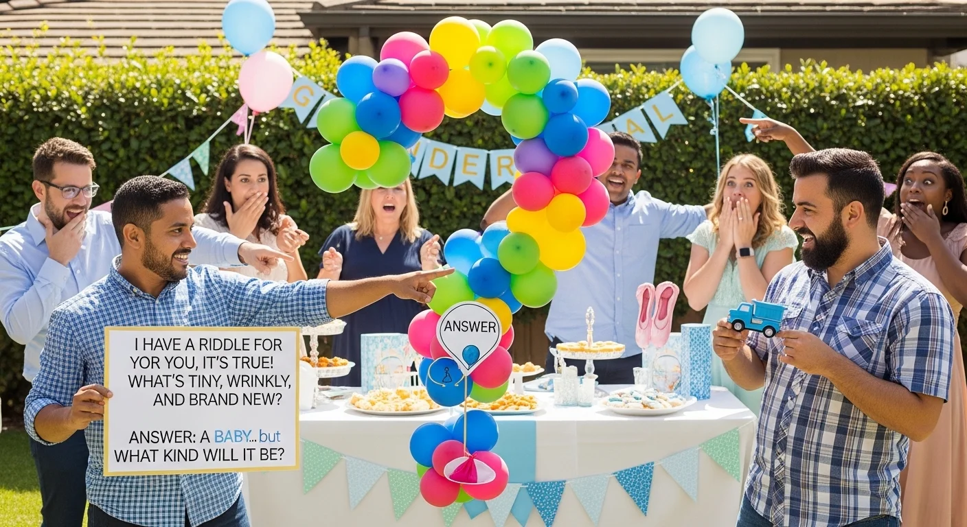 Unique gender reveal riddles with answers