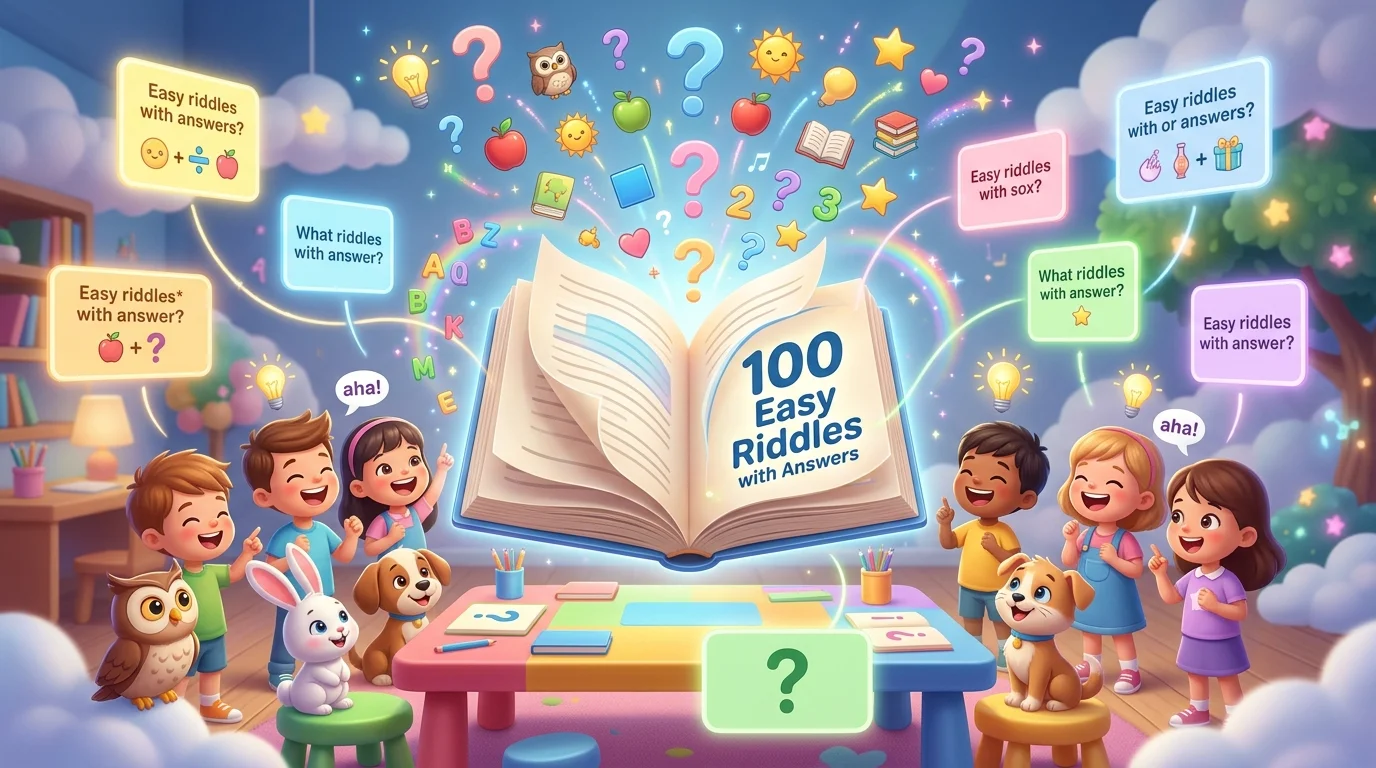 100 easy riddles with answers